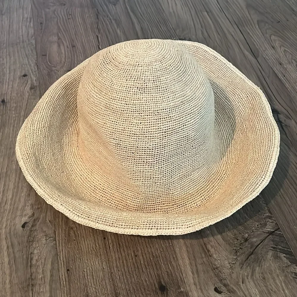 Janessa Leone Tegan raffia hat